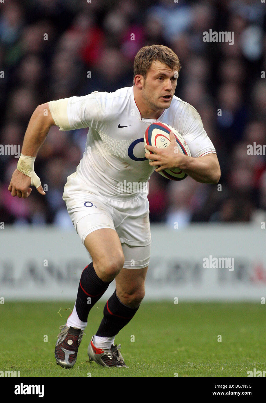 MARK CUETO ANGLETERRE & Sale Sharks RU ANGLETERRE TWICKENHAM MIDDLESEX 07 Novembre 2009 Banque D'Images