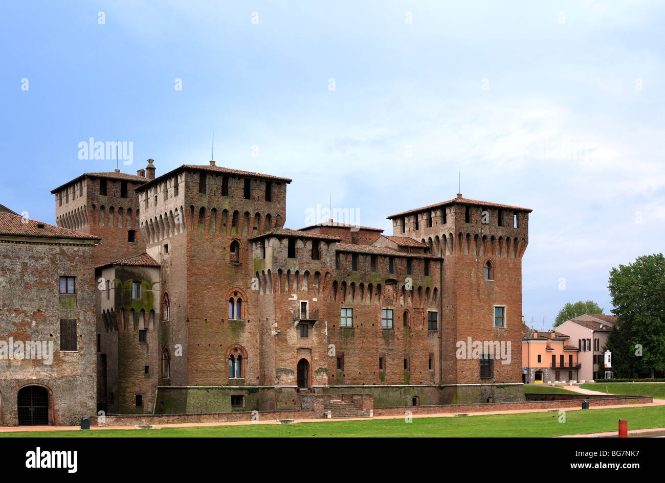 Castello di San Giorgio (1390-1406), Mantoue, Lombardie, Italie Banque D'Images