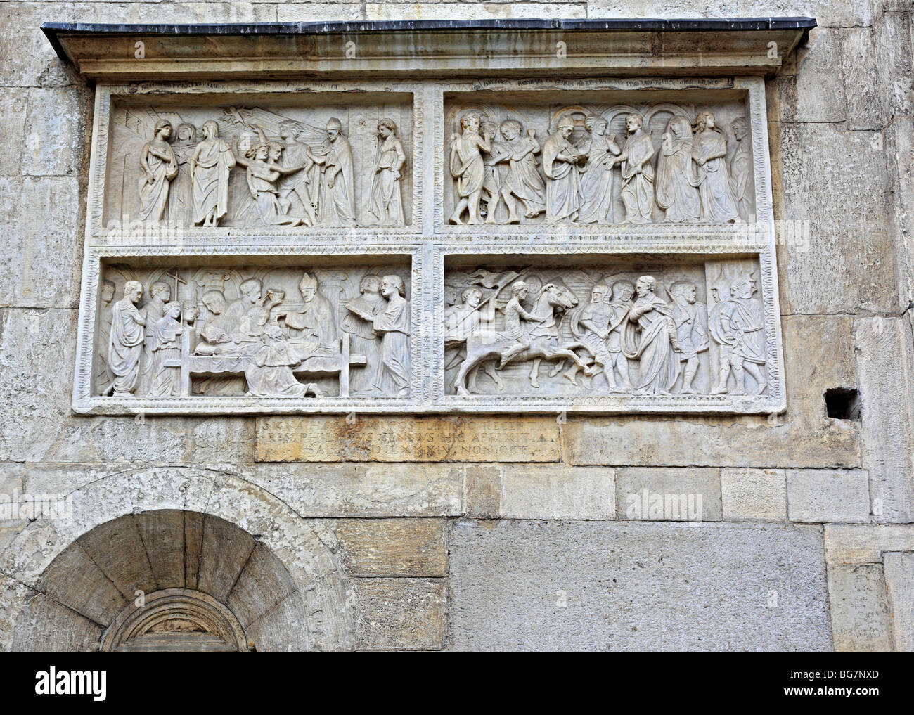 Cathédrale (Duomo), UNESCO World Heritage Site, Modène, Émilie-Romagne, Italie Banque D'Images