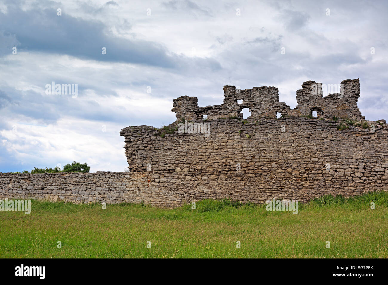 Ruines du château, Kremenets, Ternopil, Ukraine Banque D'Images