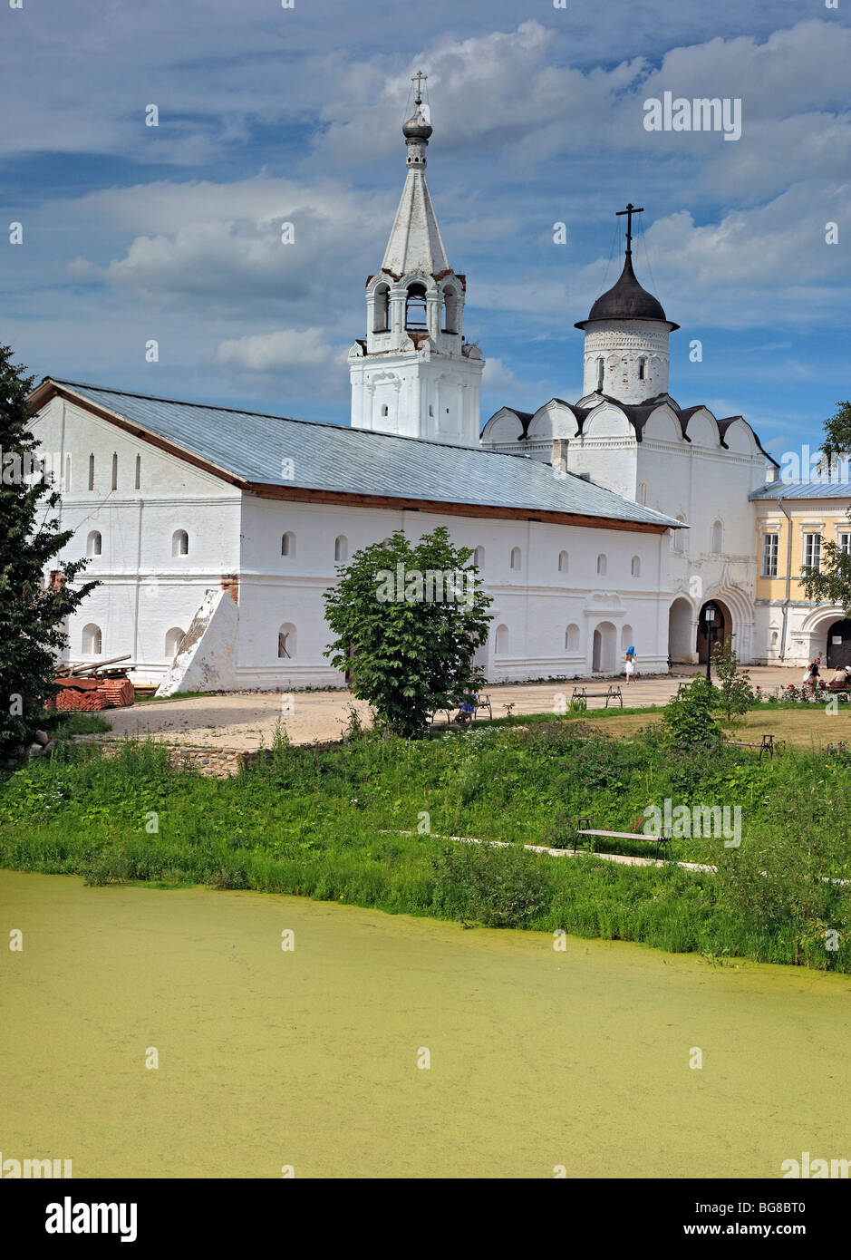 Maison Spaso Prilutskiy, monastère, Vologda Vologda Region, Russie Banque D'Images
