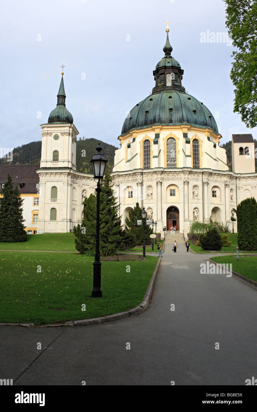 Abbaye Ettal, Bavière, Allemagne Banque D'Images