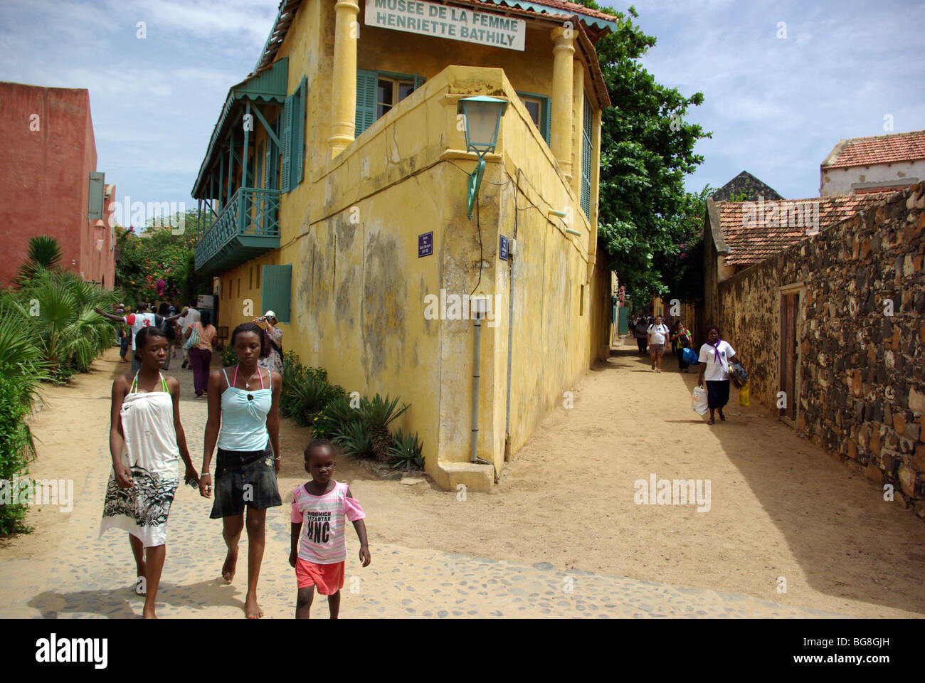 Sénégal : Ile de Gorée Banque D'Images