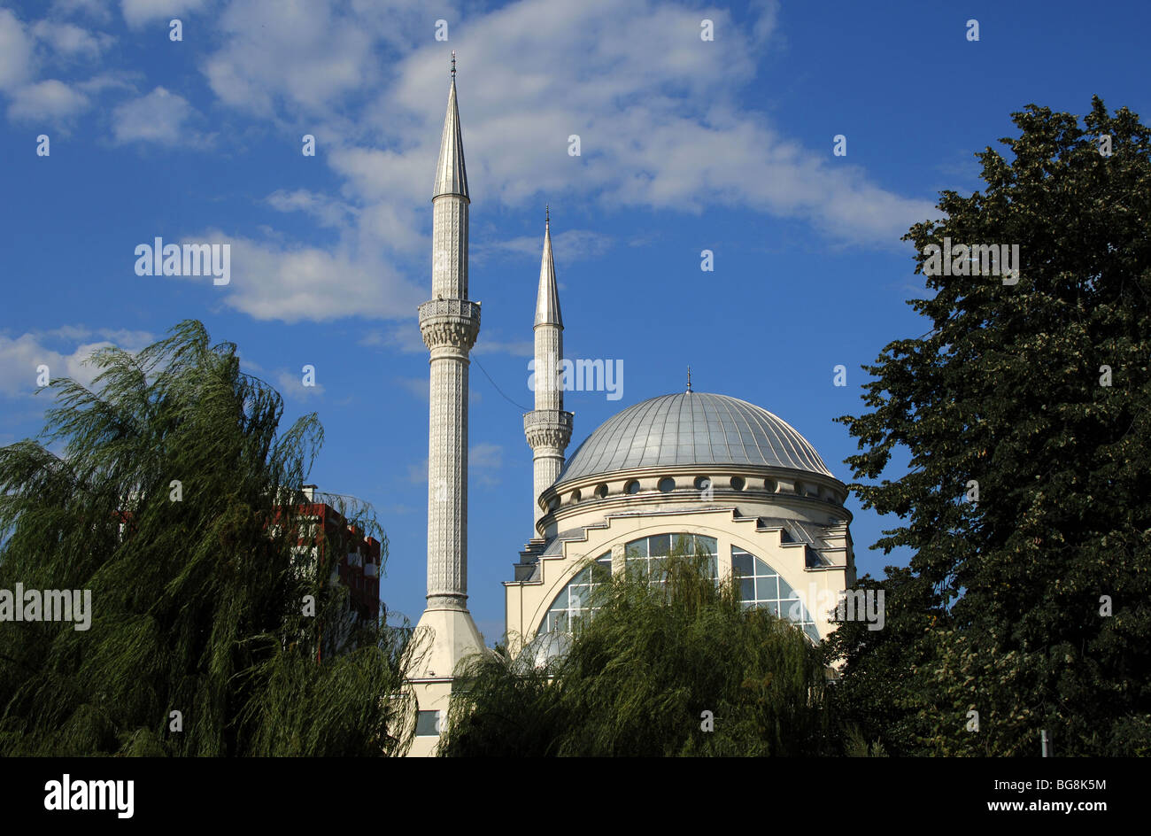 La mosquée Abou Bakr. Shkodra. République d'Albanie. Banque D'Images