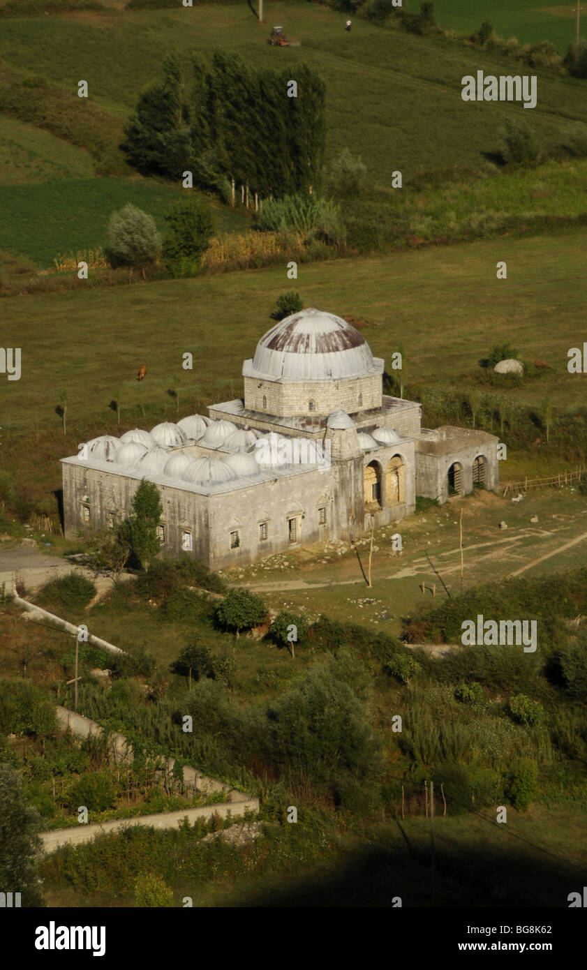 Leaden mosquée, construite en 1774. Shkodra. République d'Albanie. Banque D'Images
