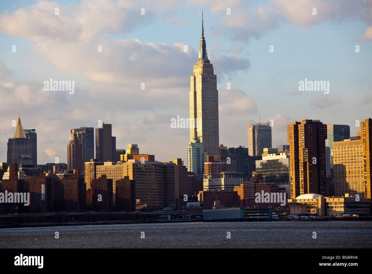 Empire State Building de New York City Banque D'Images