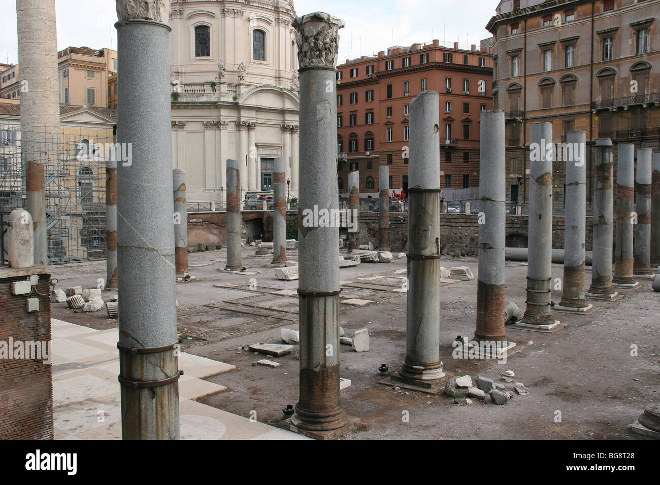 Forum de Trajan. Rome. Banque D'Images