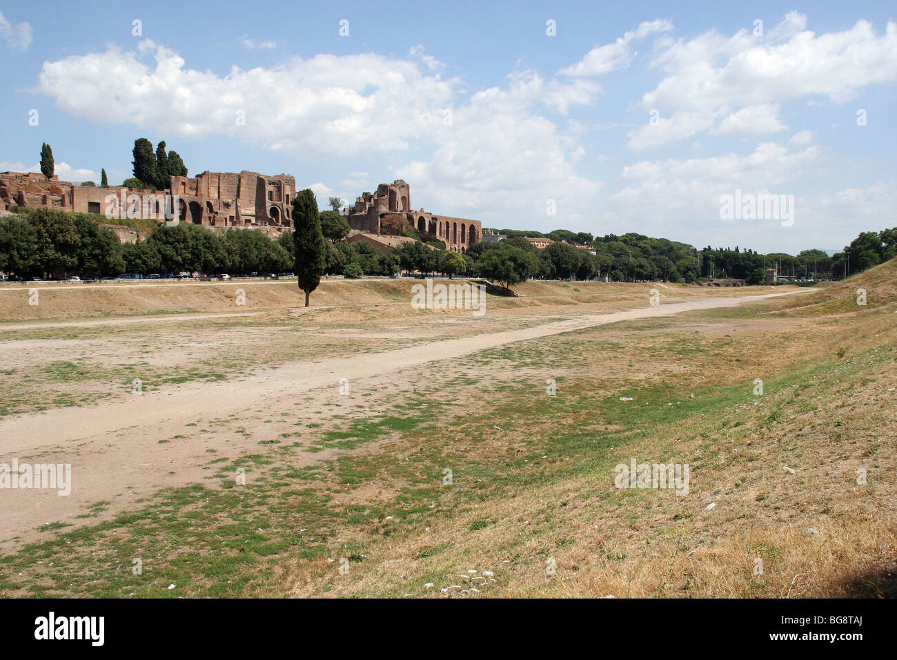 Le Circus Maximus. Rome. Banque D'Images