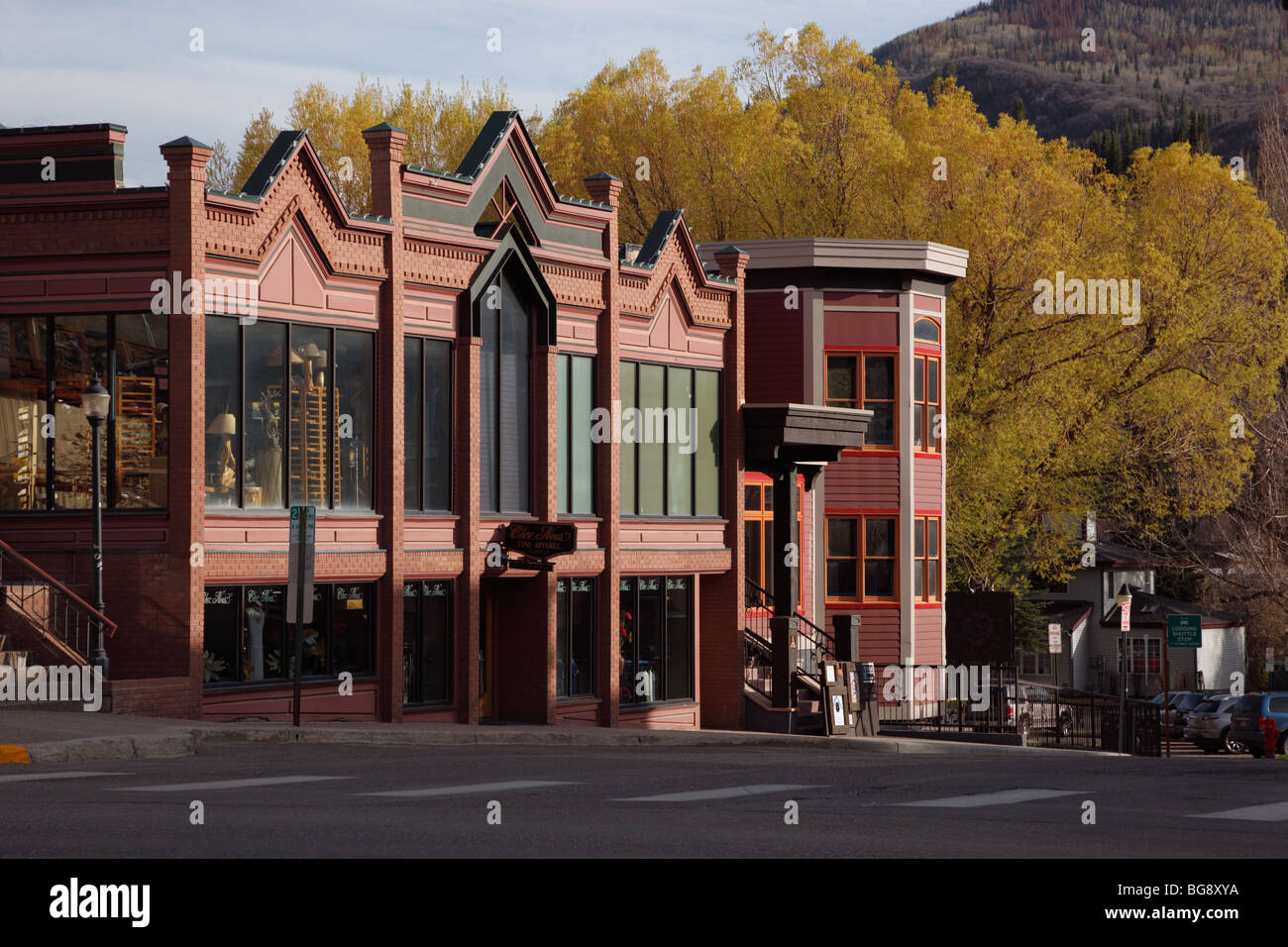 Ghost Ranch Saloon building à Steamboat Springs Colorado USA Banque D'Images