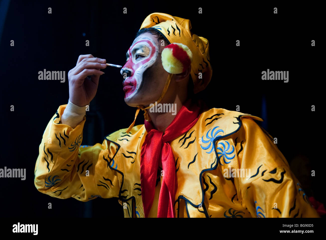 Les membres de l'État chinois au cours de la scène du cirque en photo Banque D'Images