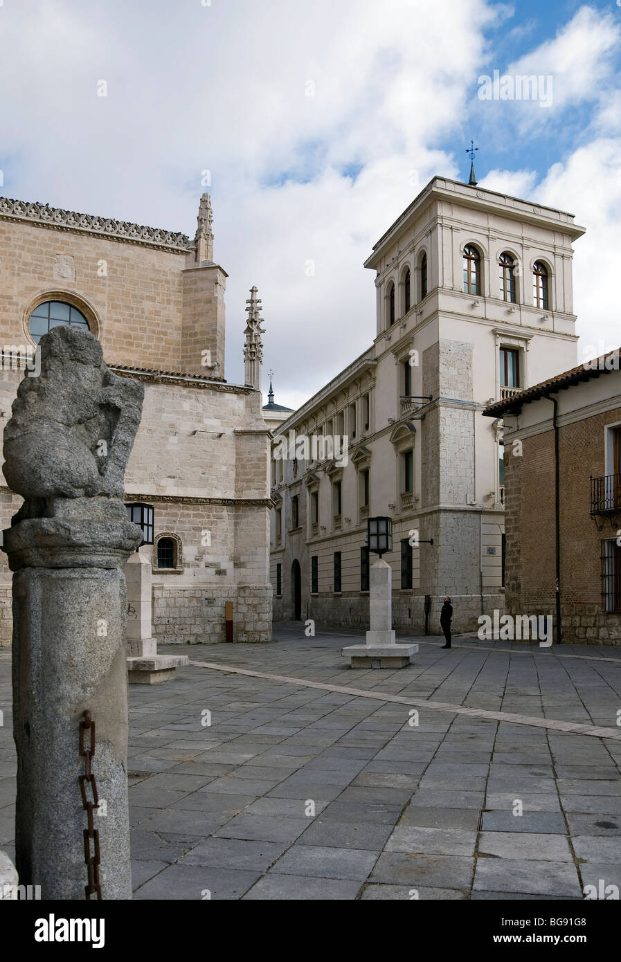 Des sites réels, museum palace dans le carré de l'église de San Pablo dans la ville de Valladolid, Espagne, Europe, Castille-León Banque D'Images