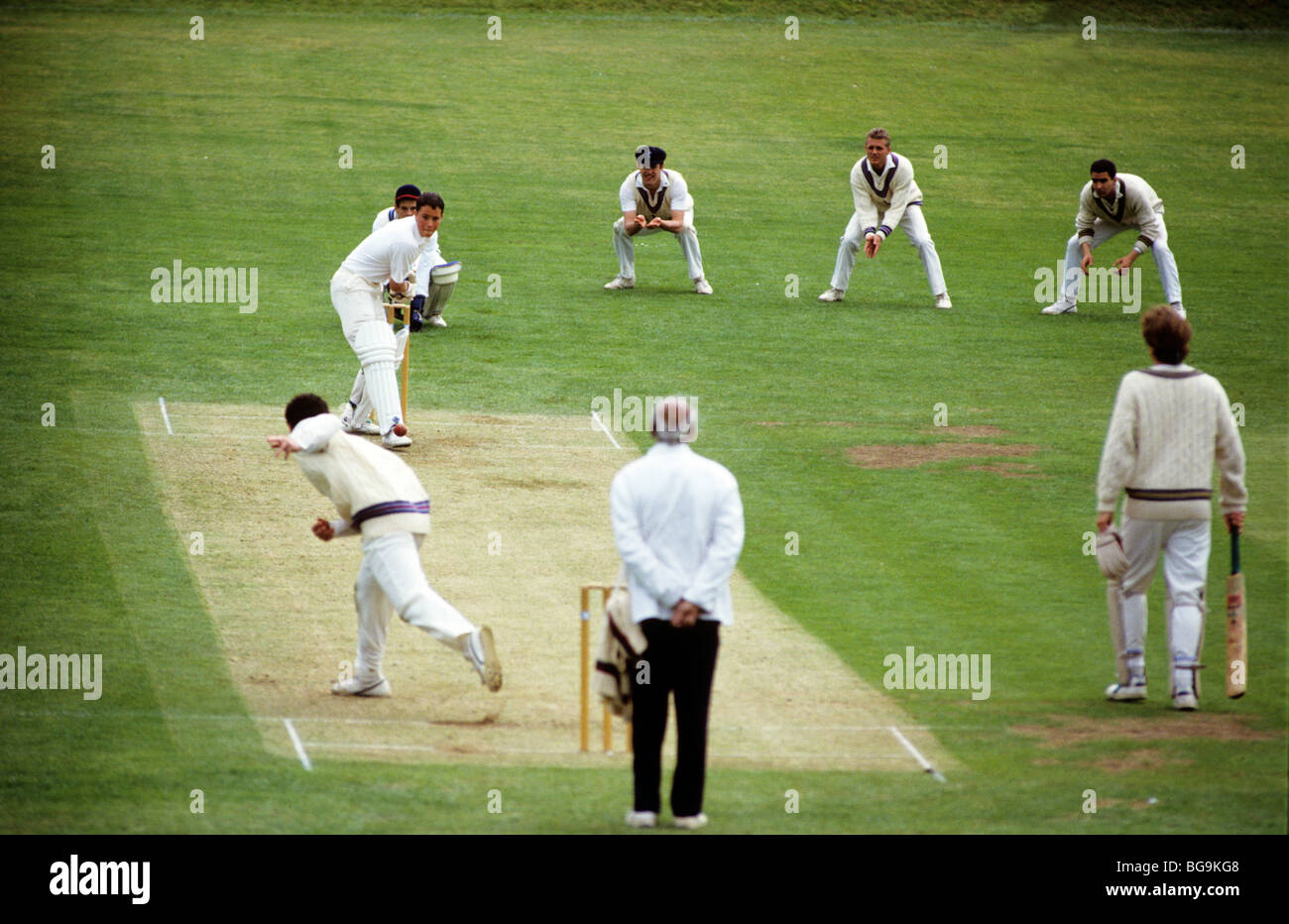 Match de cricket Banque D'Images