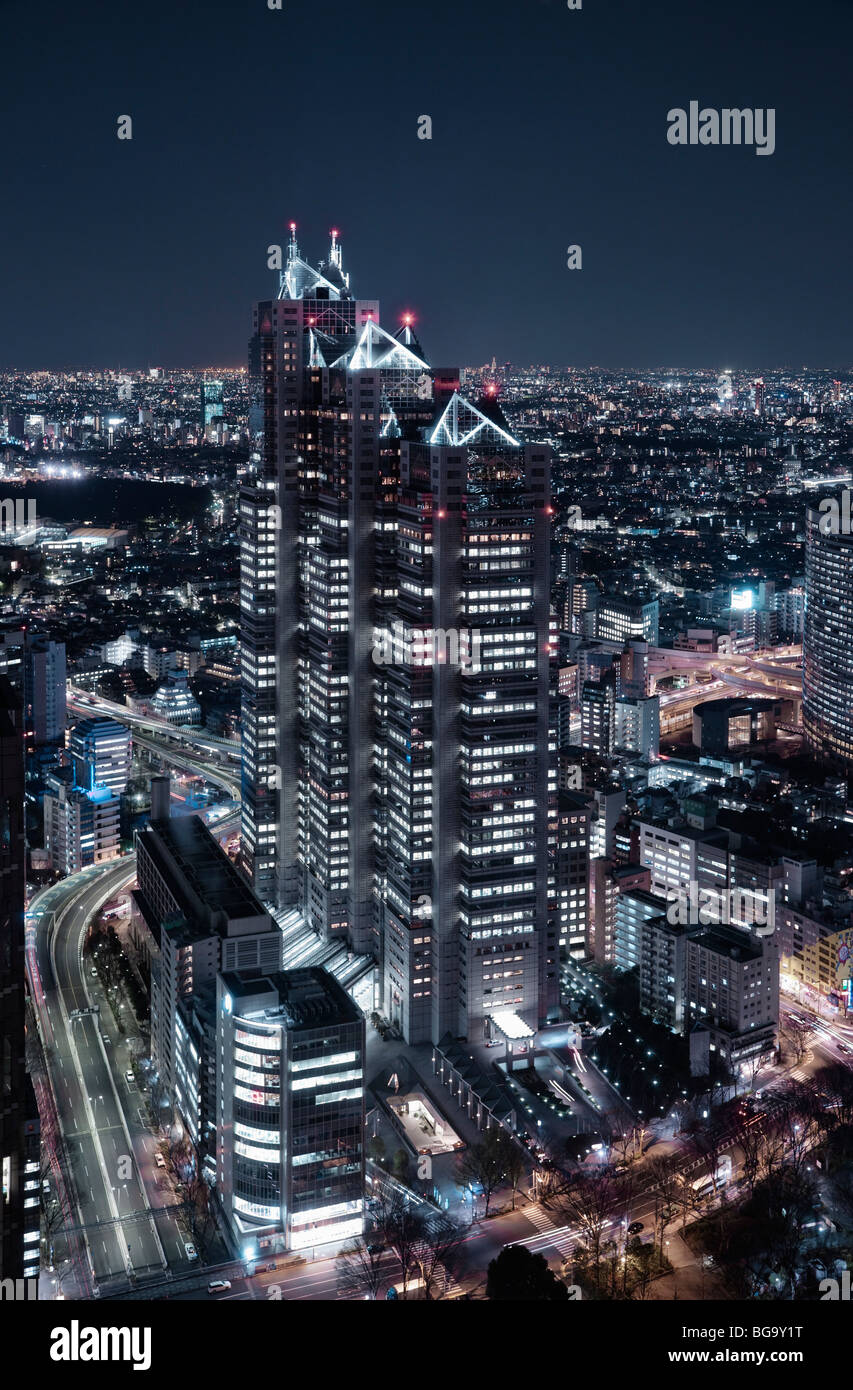 Le Park Hyatt Tokyo Hotel la nuit, Shinjuku, Tokyo, Japon Photo Stock -  Alamy