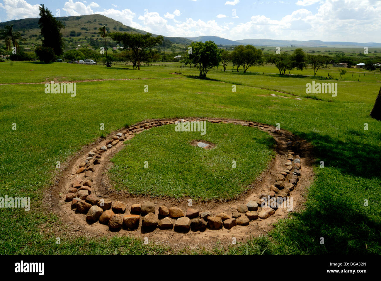 Rorkes Drift Afrique du Sud Banque D'Images