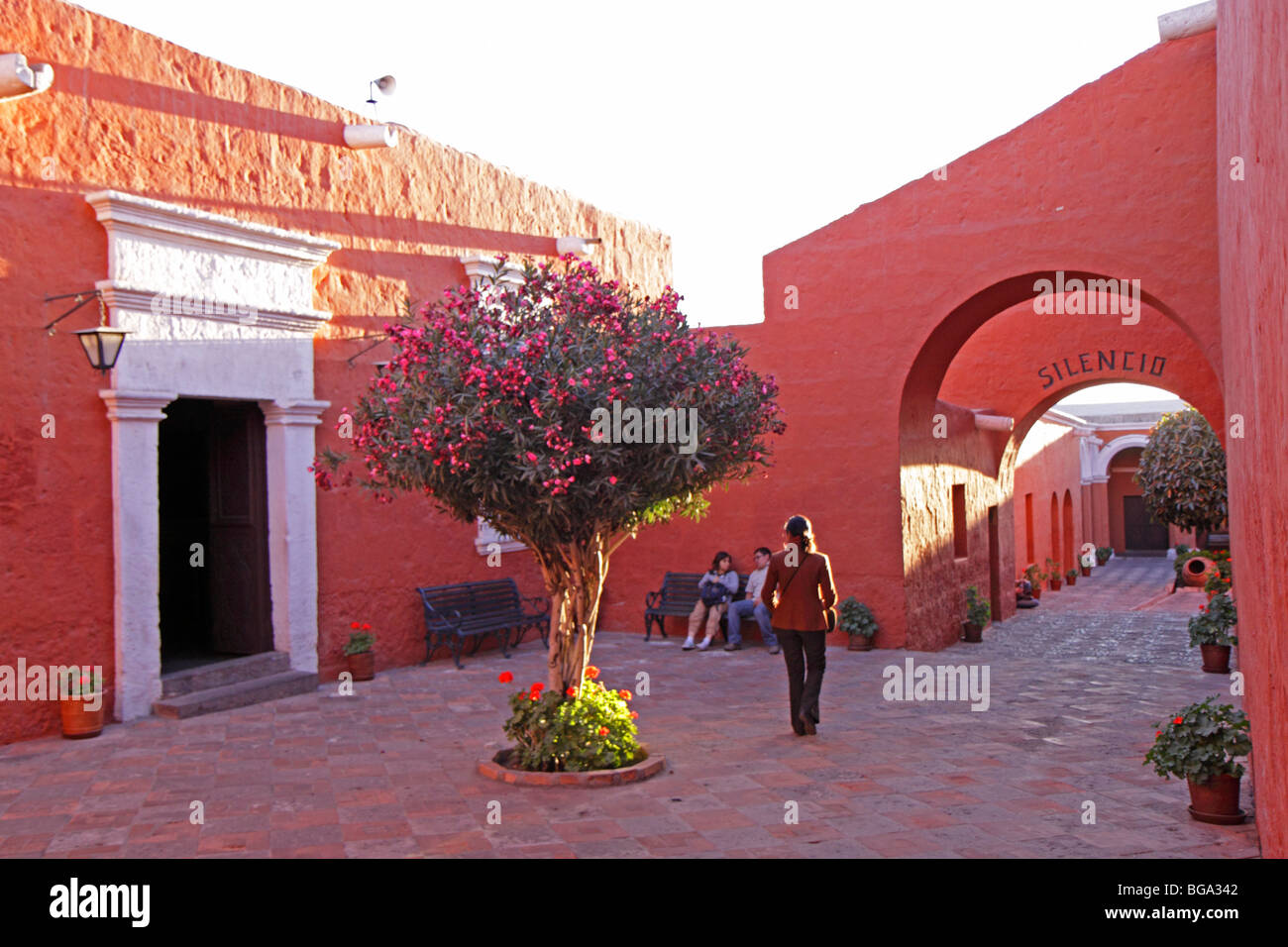 Couvent Santa Catalina, Arequipa, Pérou, Amérique du Sud Banque D'Images