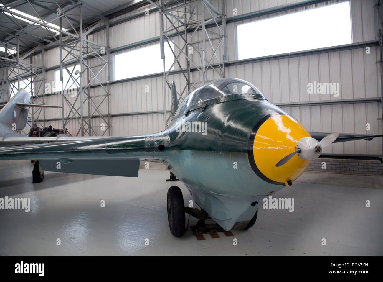 Messerschmitt Me163B-1a Chasseur Fusées Komet Banque D'Images