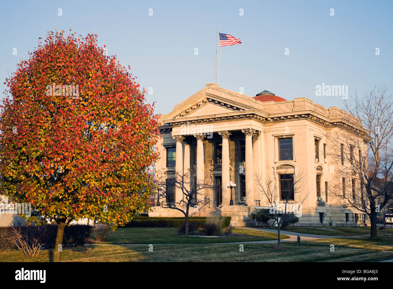 Bâtiment historique à Port Huron Banque D'Images