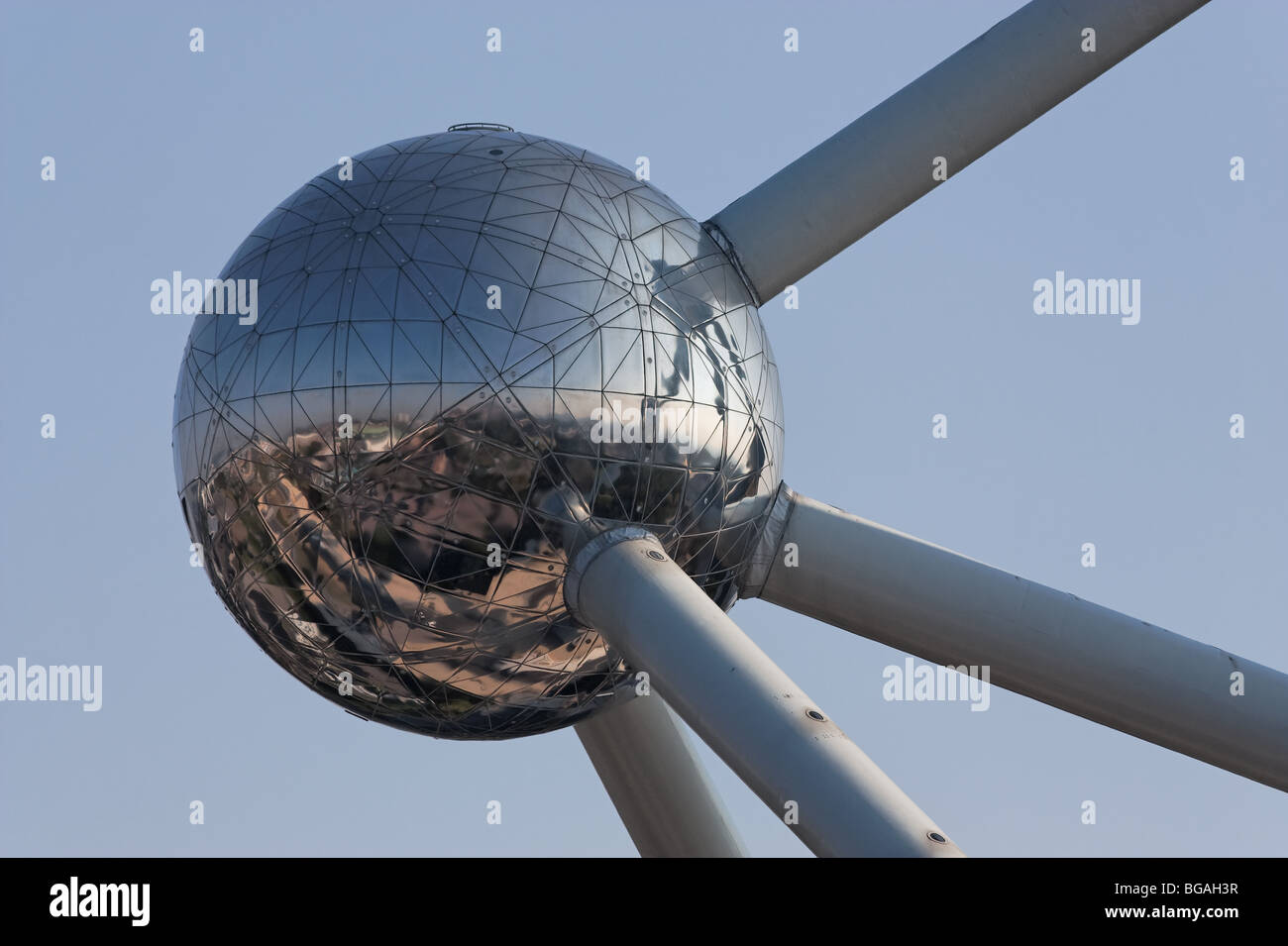 Bâtiment bruxelles belgique Bruxelles Atomium art Banque D'Images
