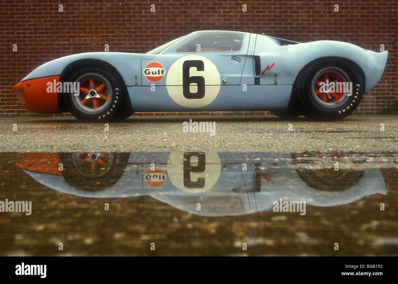 Ford GT40 Le mans winner.1969 Banque D'Images