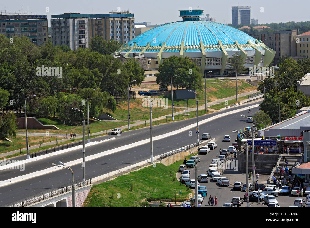 Cirque, Tachkent, Ouzbékistan Banque D'Images