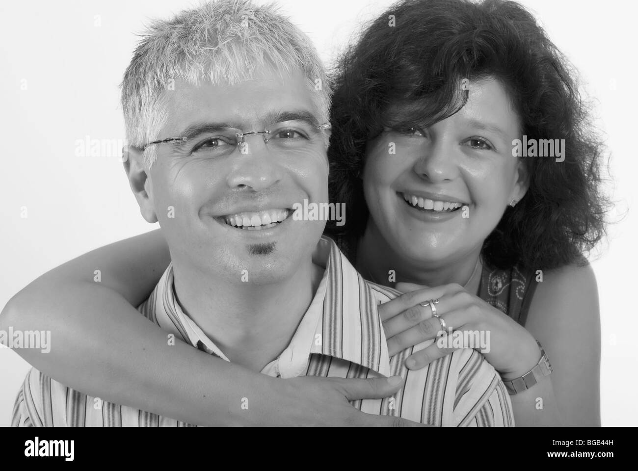 Portrait d'un couple Banque D'Images