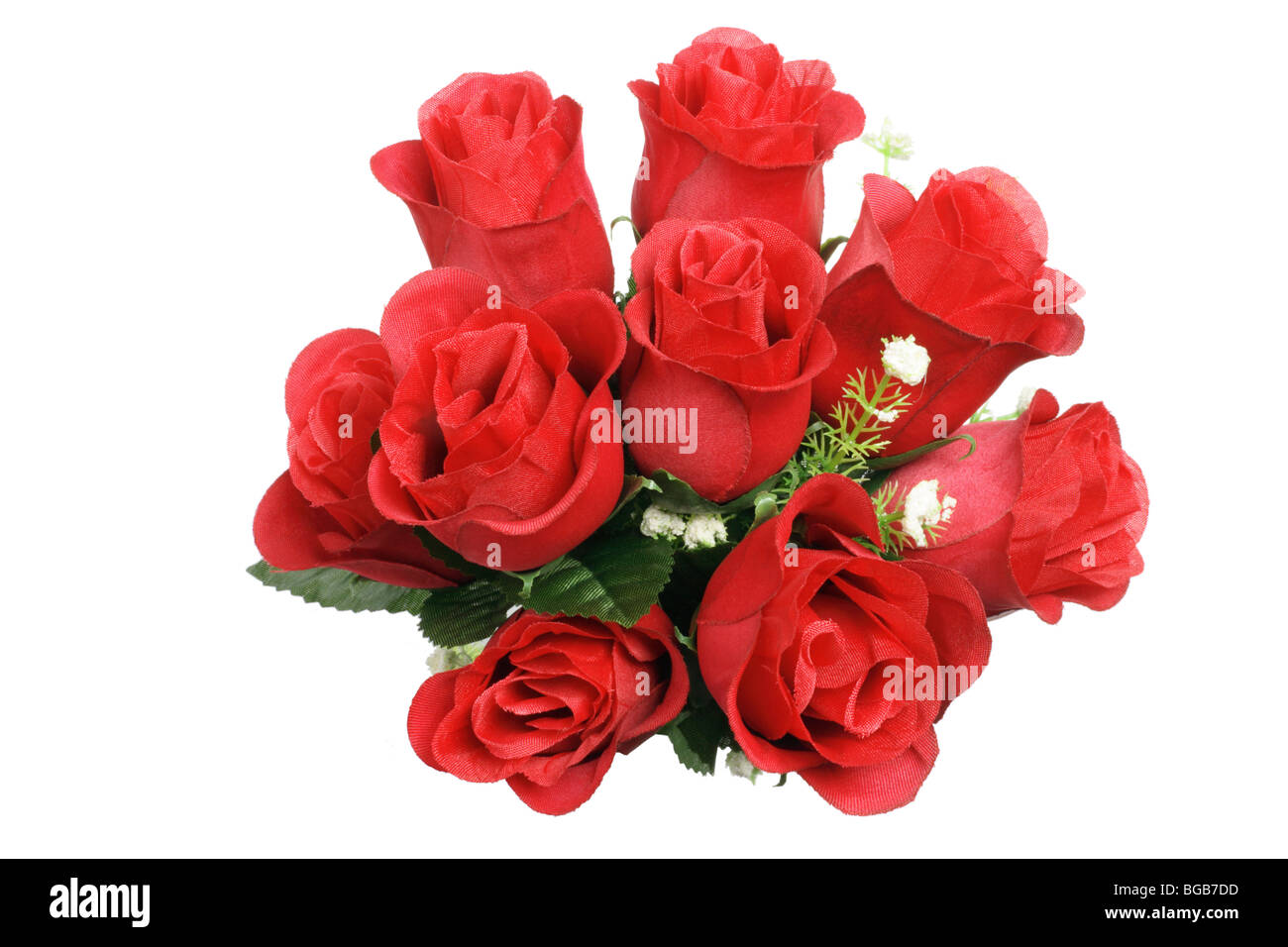 Bouquet de roses rouges Banque D'Images