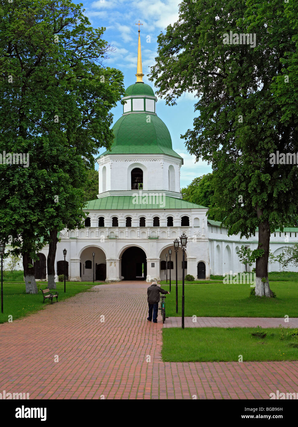 Monastère de la Transfiguration, Novgorod-Severskiy, région de Tchernigov, Ukraine Banque D'Images