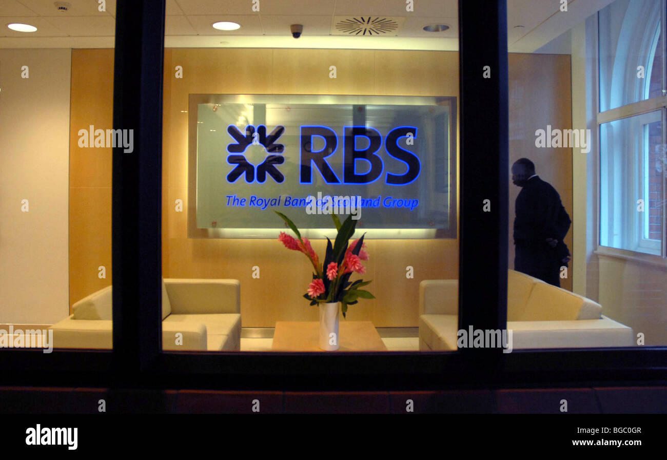 Le groupe Royal Bank Of Scotland Banque D'Images
