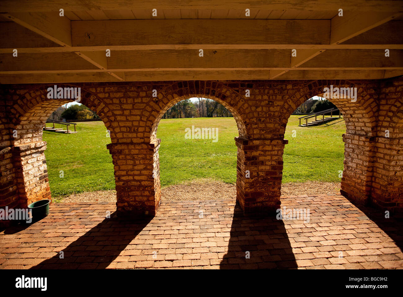 Thomas Jefferson's Poplar Forest retreat in Forest, Virginia conçu par Jefferson comme sa retraite retraite en 1806 Banque D'Images