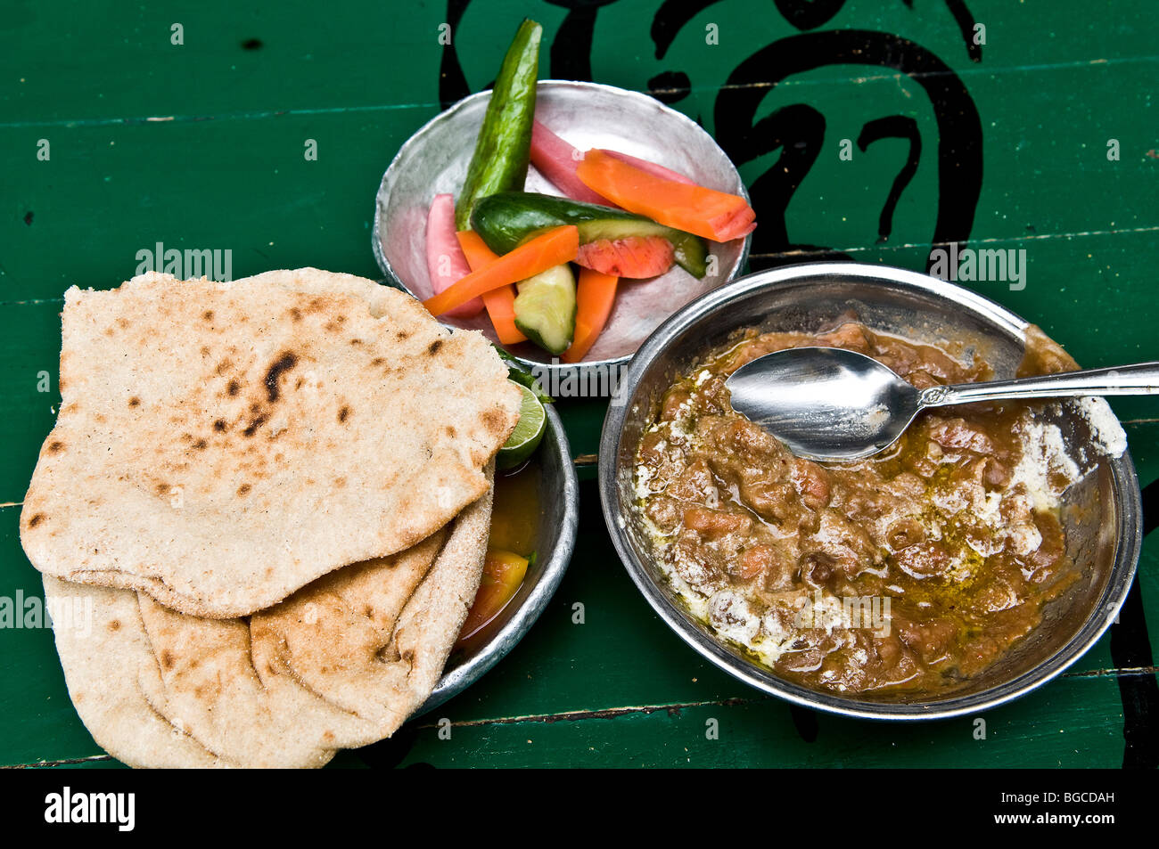 Ful égyptien pour le petit-déjeuner. Banque D'Images