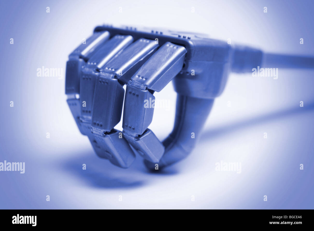 Main de Robot jouet Banque D'Images