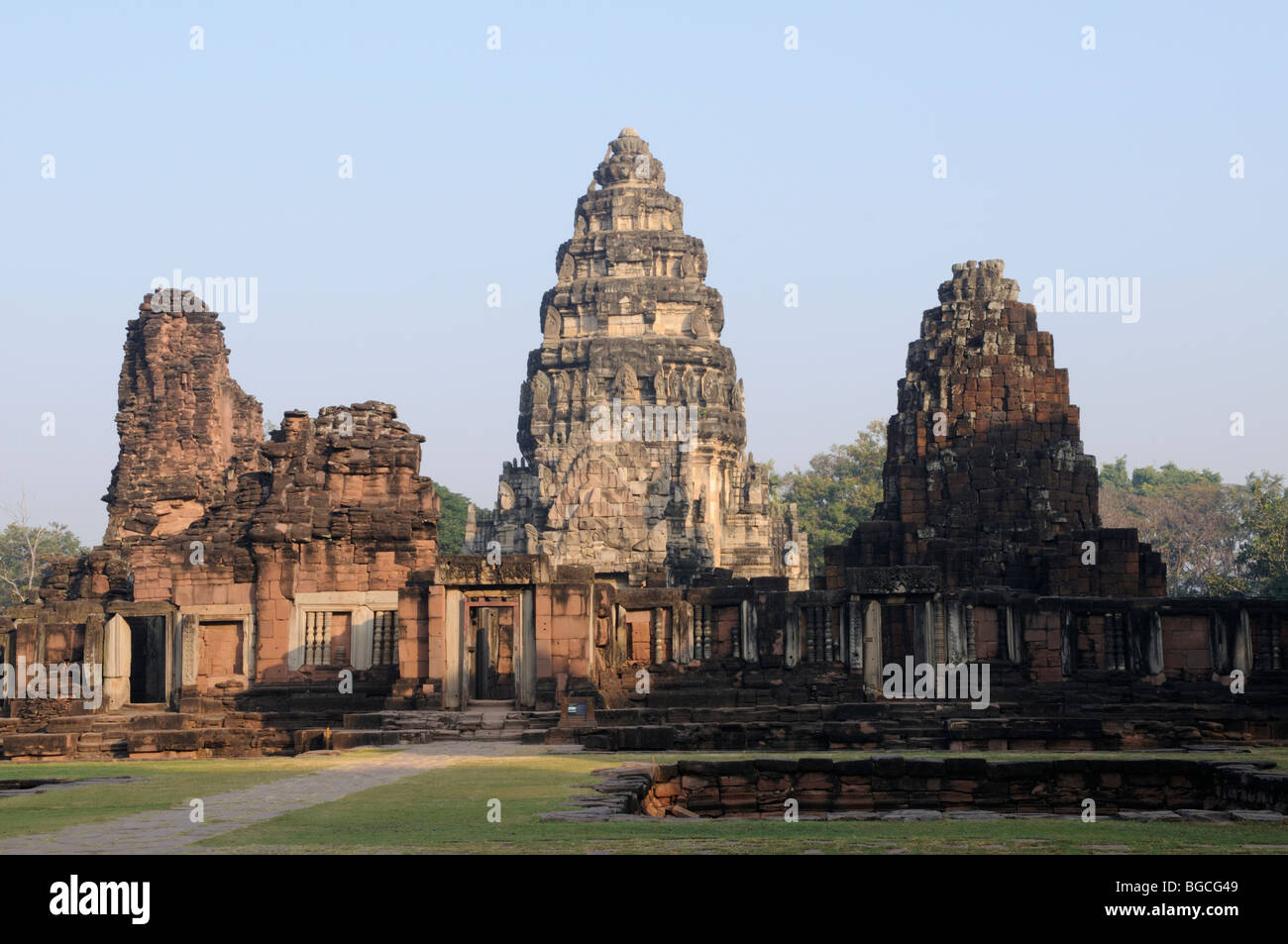 La Thaïlande ; Maroc ; Nakhon Ratchasima Province ; Temple Prasat Phimai Phimai ; Banque D'Images