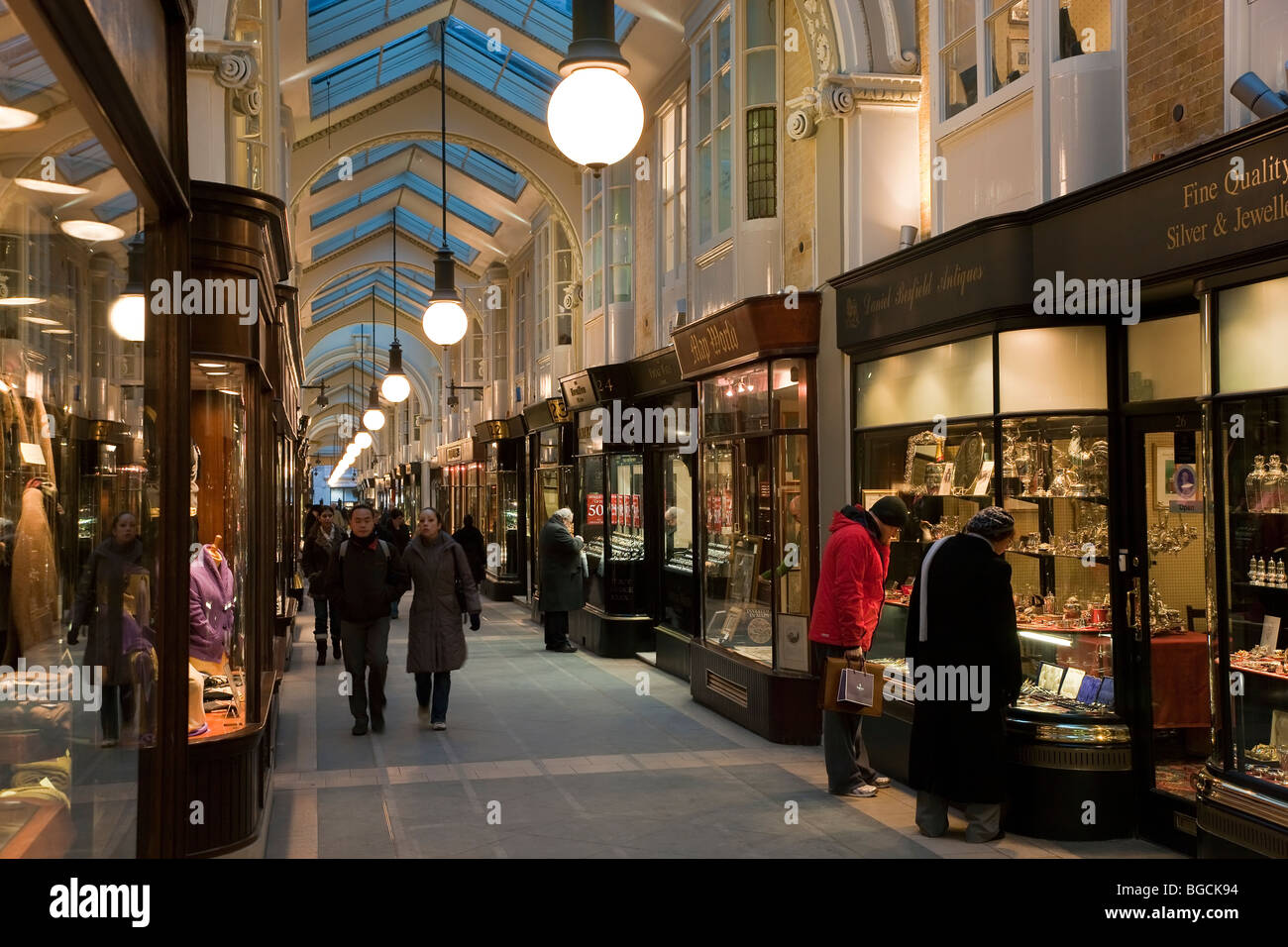 Burlington Arcade, London, UK Banque D'Images