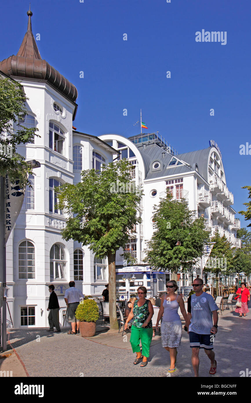 Binz, Ruegen Island, Schleswig-Holstein, Allemagne Banque D'Images