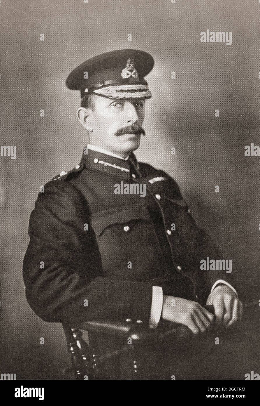 Le major-général R A P Clements, commandant de la 12e Brigade défaits à la bataille de Ootmarsum durant la seconde Guerre des Boers. Banque D'Images