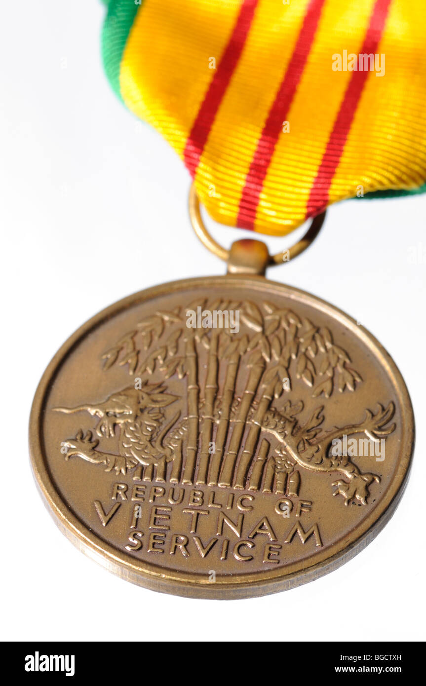 US Vietnam Service medal Banque D'Images