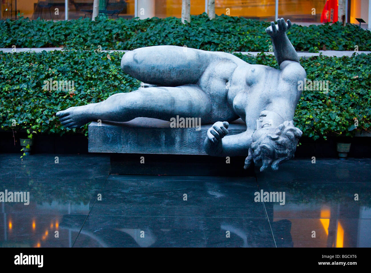 La Rivière, statue par Aristide Maillol au MoMa Museum Banque D'Images