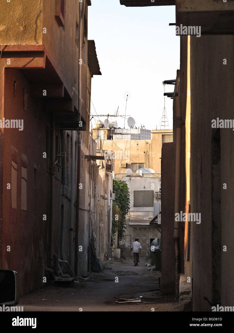 Doha, Qatar mosquée islamique crucifix croix chrétienne Banque D'Images