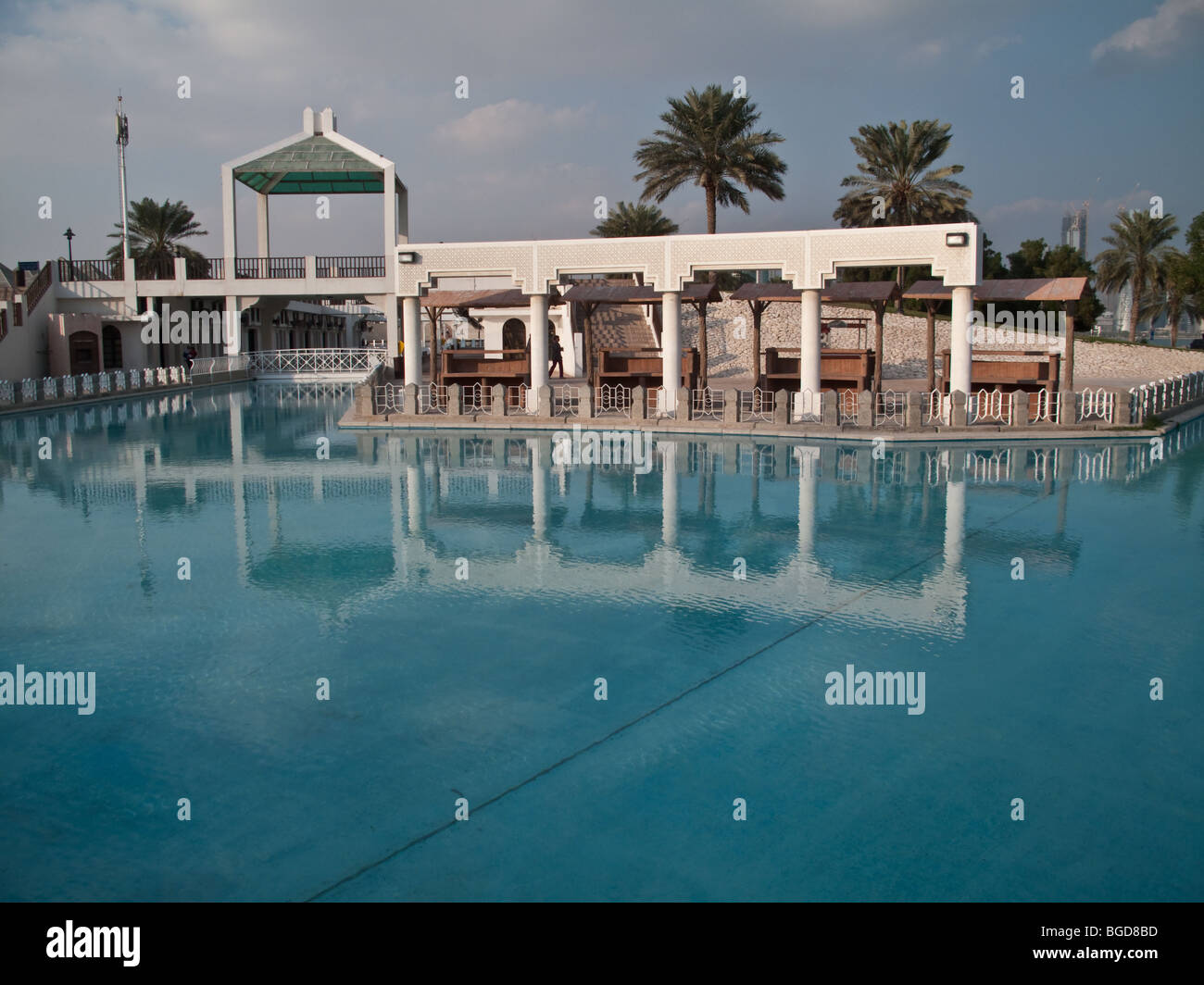 Doha, Qatar park pour l'activité de loisirs Banque D'Images