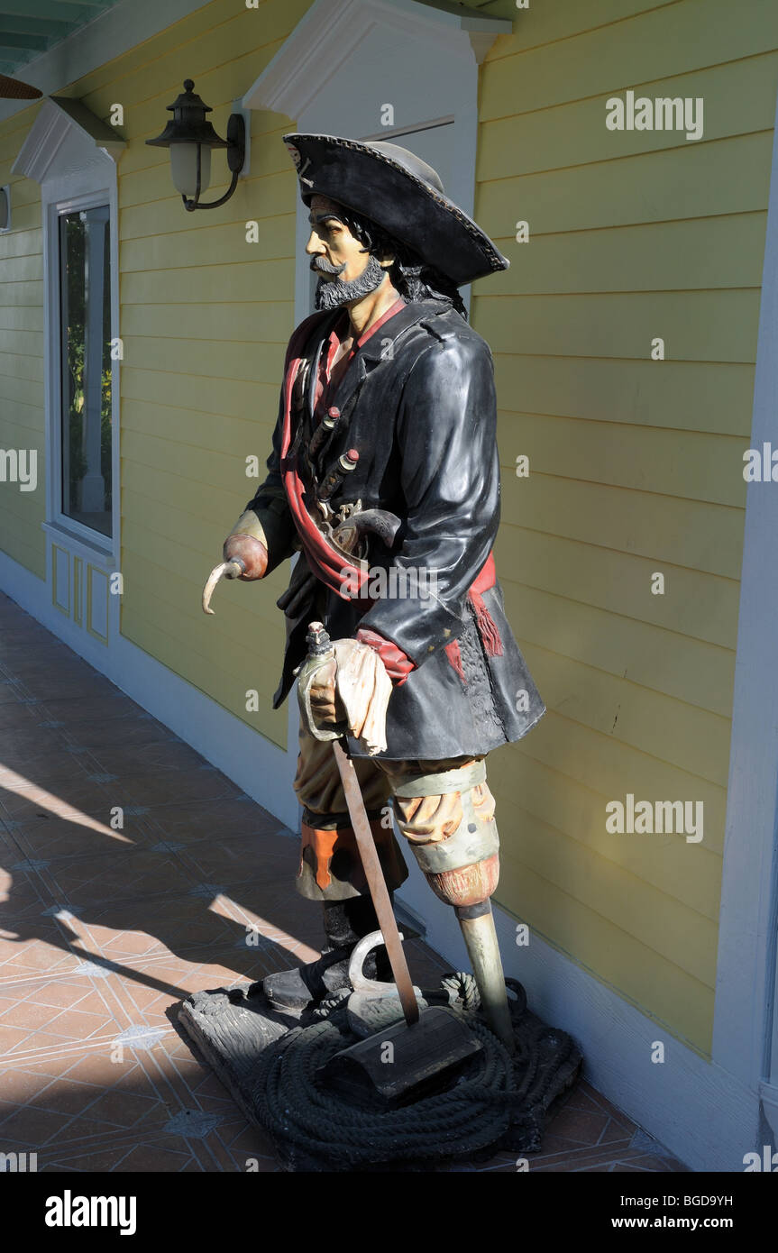 Statue de Pirate des caraïbes Banque D'Images