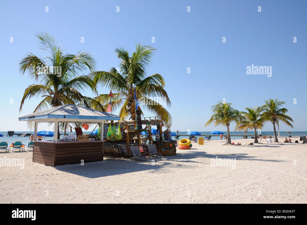 Key West Beach, Florida Keys, USA Banque D'Images