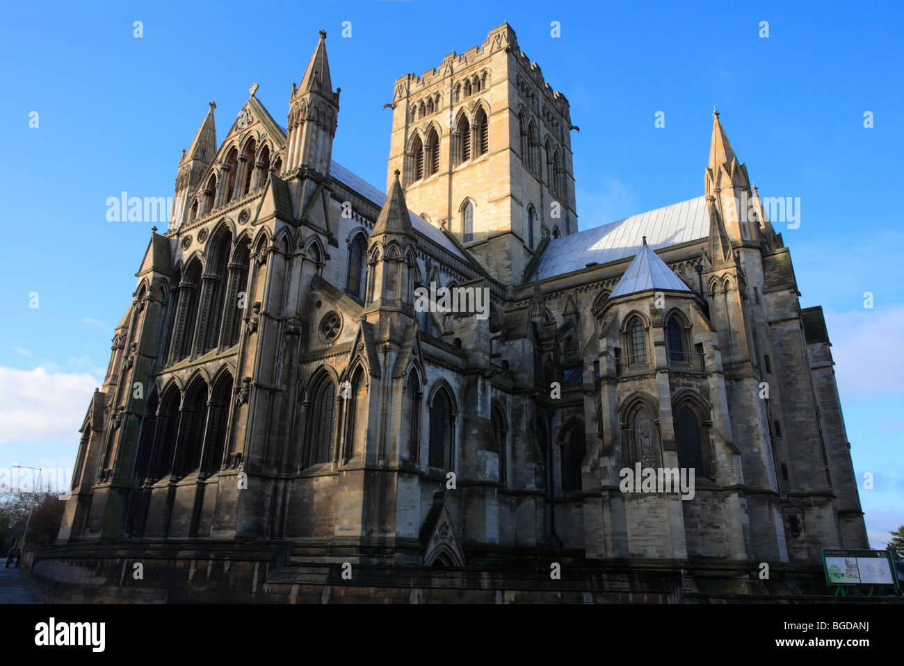 St John's cathédrale catholique romaine de Norwich, Norfolk. Banque D'Images