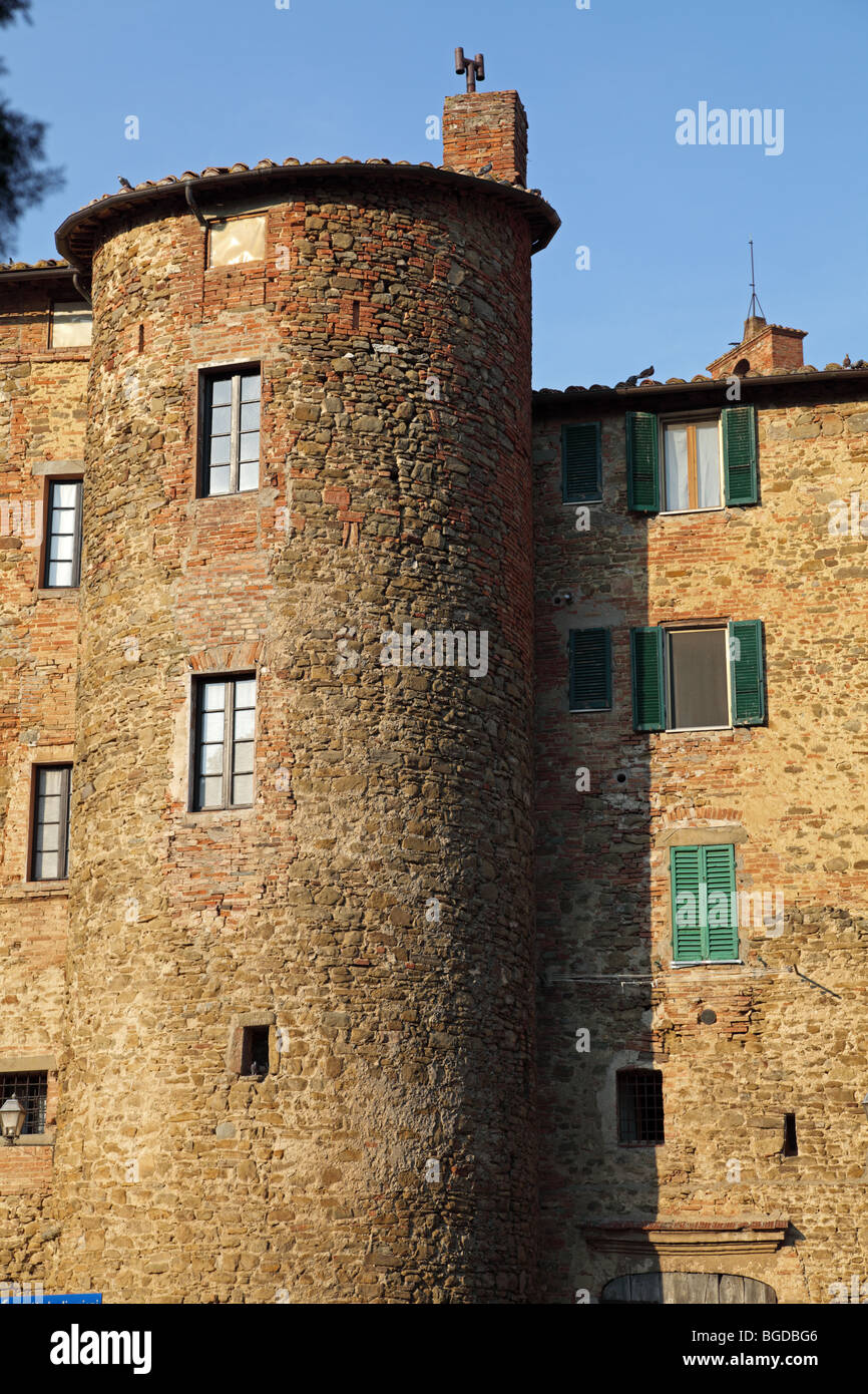 Centro Storico à Panicale Banque D'Images