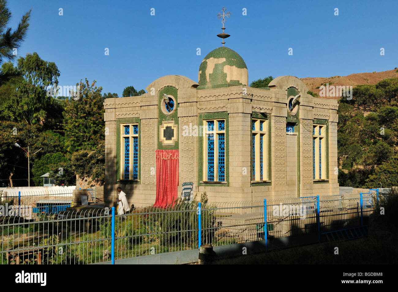 Arche de l'Alliance chapelle de l'Église orthodoxe éthiopienne, d'Axoum à  Axum, UNESCO World Heritage Site, Tigray, Éthiopie, Afrique Photo Stock -  Alamy