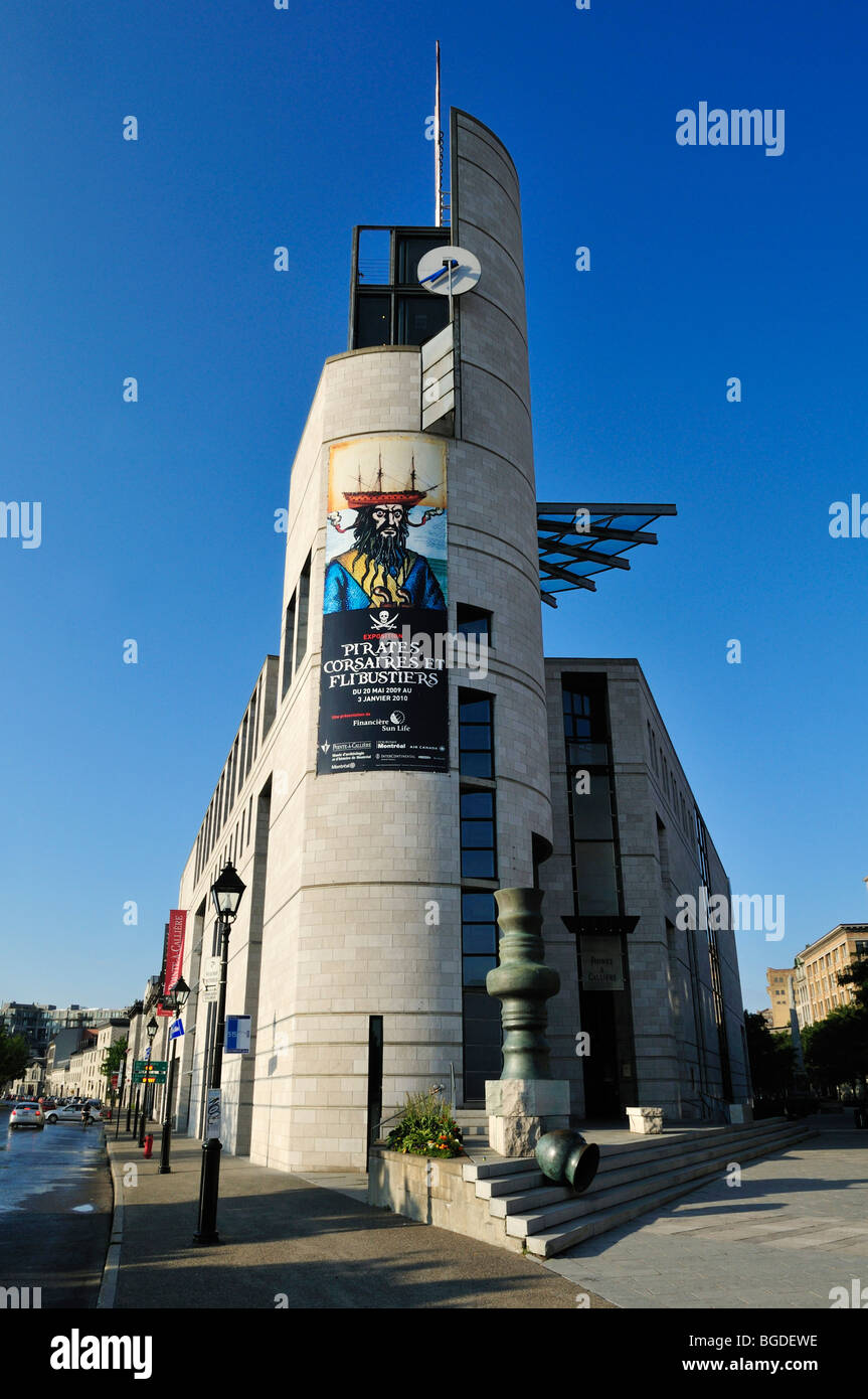 Vieux Port, Pointe a Calliere, Montréal, Québec, Canada, Amérique du Nord Banque D'Images