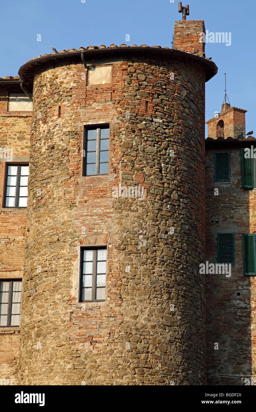 Centro Storico à Panicale Banque D'Images