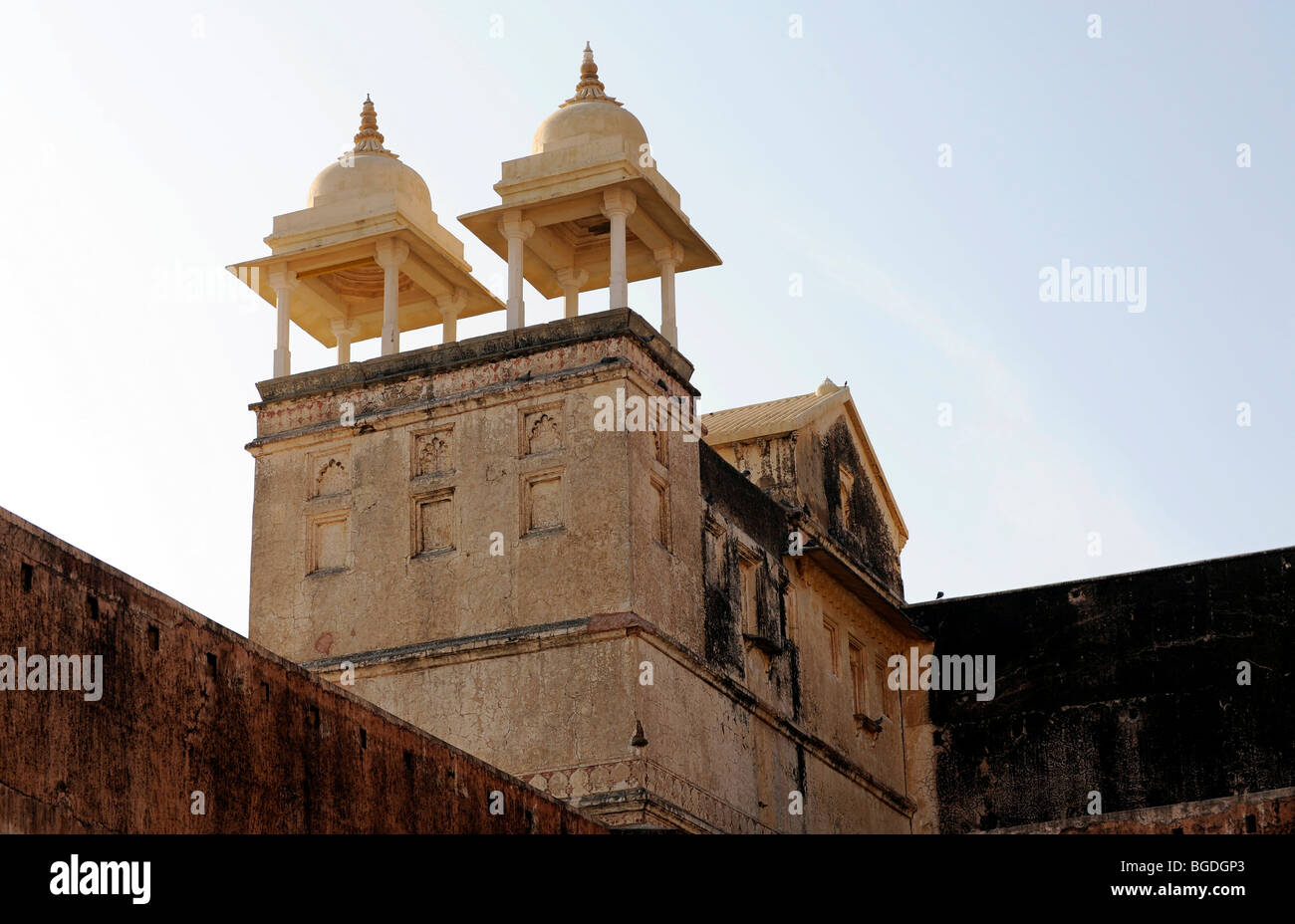 Amber Palace, détail, ambre, près de Jaipur, Rajasthan, Inde du Nord, Inde, Asie du Sud, Asie Banque D'Images