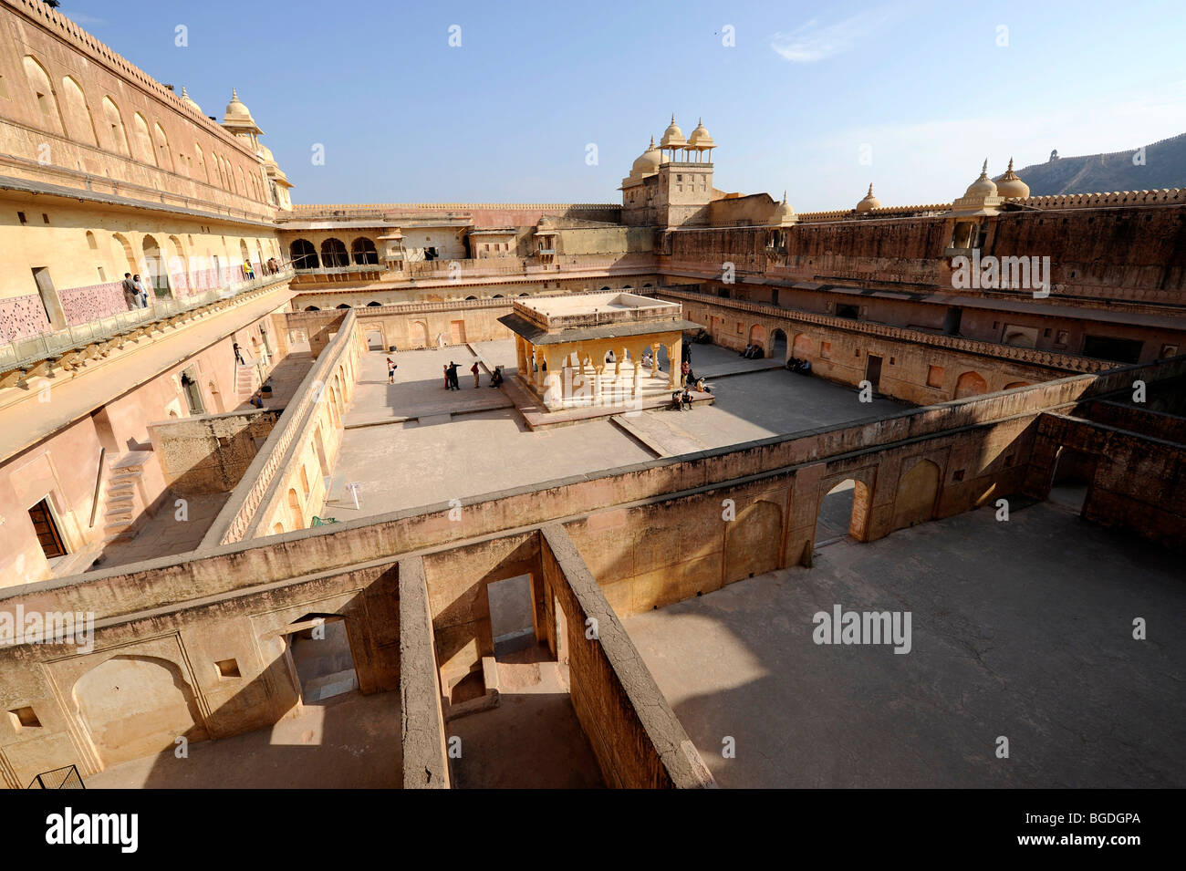 Fort d'Amber, harem, Zenana, ambre, près de Jaipur, Rajasthan, Inde du Nord, Inde, Asie du Sud, Asie Banque D'Images
