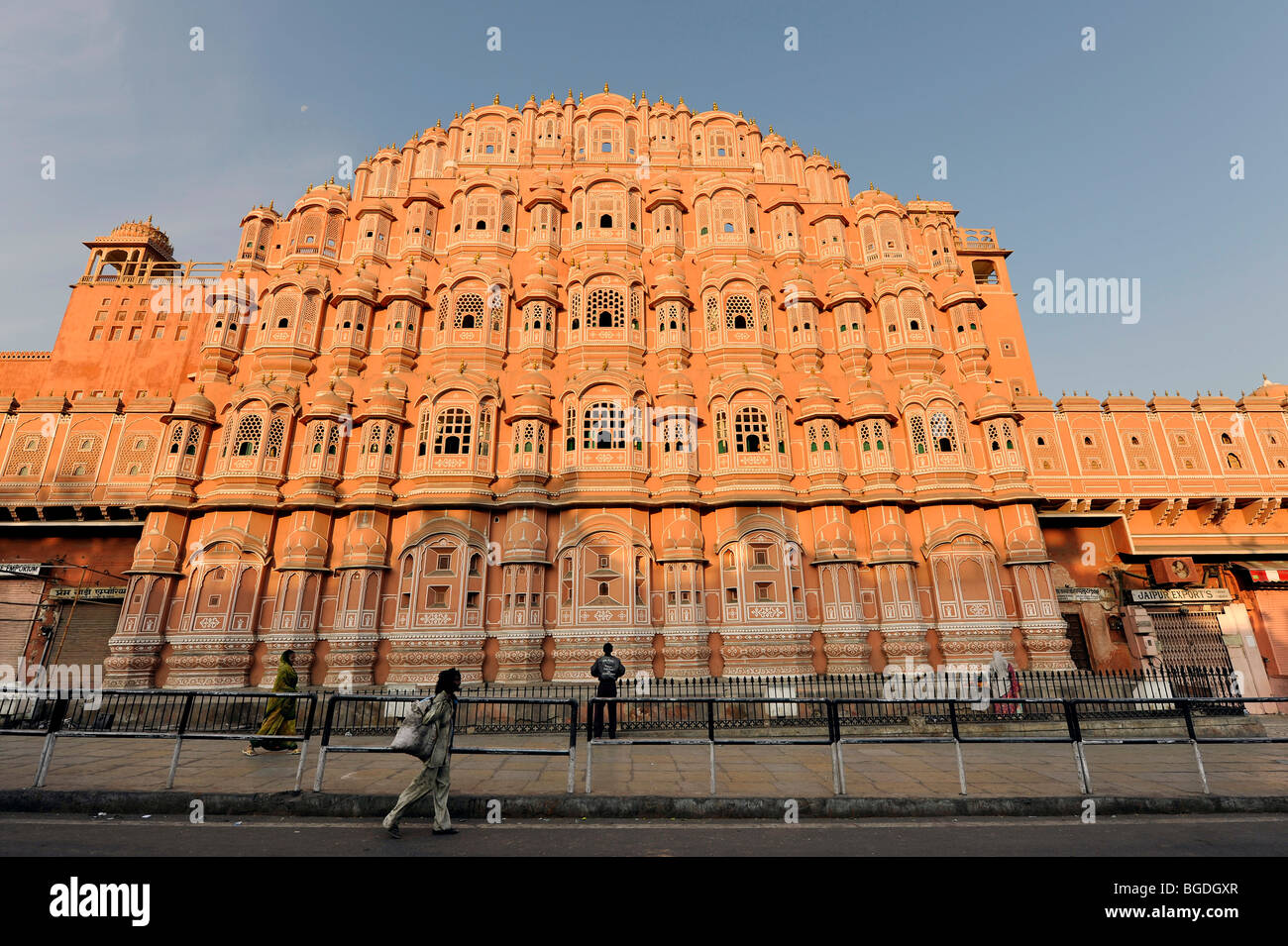 Hawa Mahal, le palais des vents, Jaipur, Rajasthan, Inde du Nord, Inde, Asie du Sud, Asie Banque D'Images