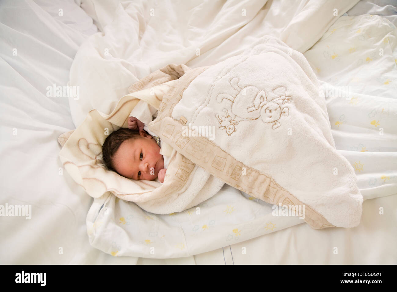 Jour 1 O Bebe Boy Photo Stock Alamy